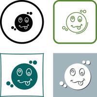 Silly Icon Design vector