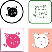 Party Icon Design vector