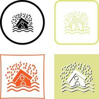 Disaster Icon Design vector