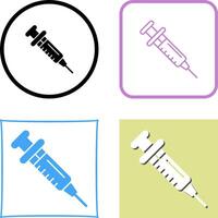 Injection Icon Design vector