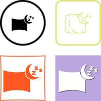 diseño de icono de almohada vector