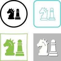 Chess Piece Icon Design vector