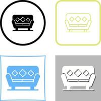 Sofa Icon Design vector