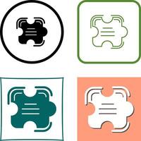 Puzzle Icon Design vector