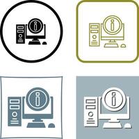 Computer Icon Design vector