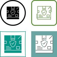 Delivery Box Icon Design vector