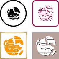 Destroyed Icon Design vector