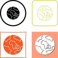 Earth Icon Design vector