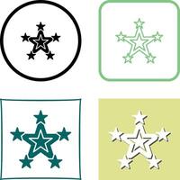 diseño de icono de estrella vector