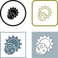 Eclipse Icon Design vector