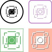 Crop Icon Design vector
