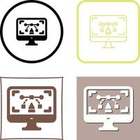 Desktop Icon Design vector