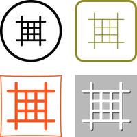 Square Layout Icon Design vector