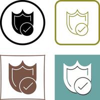 Protection Icon Design vector