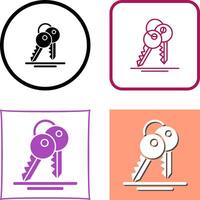 Key Icon Design vector