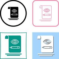 Sketch Icon Design vector