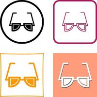 Sunglasses Icon Design vector