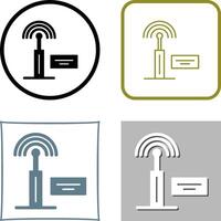 Signal Icon Design vector