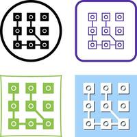 Pattern Icon Design vector