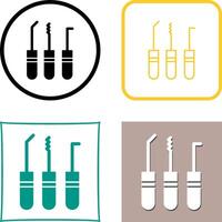 Lockpick Icon Design vector