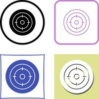 Target Icon Design vector