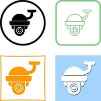 Security Camera Icon Design vector