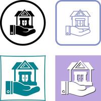 House Protection Icon Design vector