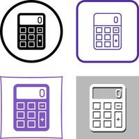 Calculator Icon Design vector