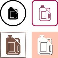 Jerrycan Icon Design vector
