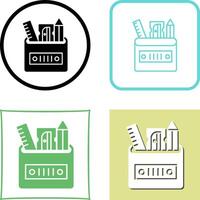 Stationery Icon Design vector