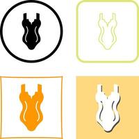 Swim Suit Icon Design vector