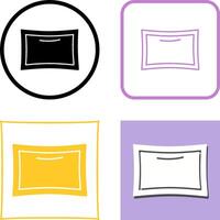 Pillow Icon Design vector