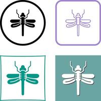 Dragonfly Icon Design vector