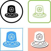 Hat Icon Design vector