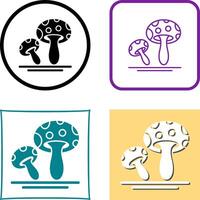 Mushroom Icon Design vector