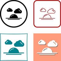 Sunshine Icon Design vector