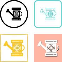 Watering Can Icon Design vector