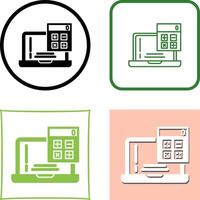 Calculator Icon Design vector