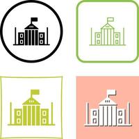 parlamento icono diseño vector