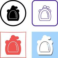 Canteen Icon Design vector