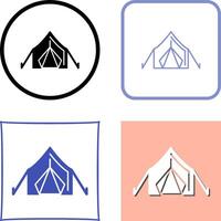 Tent Icon Design vector