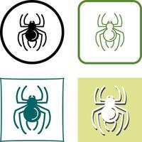 diseño de icono de araña vector