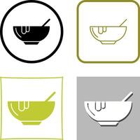 Soup Icon Design vector