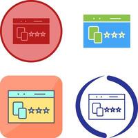 Unique Website Promotion Icon Design vector