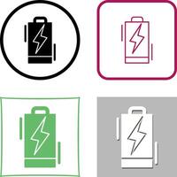 Battery Icon Design vector