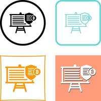 Presentation Icon Design vector
