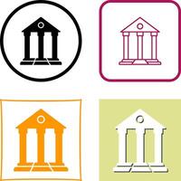 Parthenon Icon Design vector