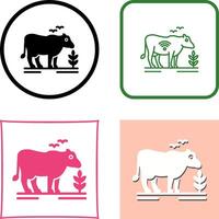 Cattle Icon Design vector