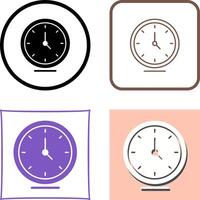 Clock Icon Design vector