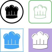 Chef Hat Icon Design vector